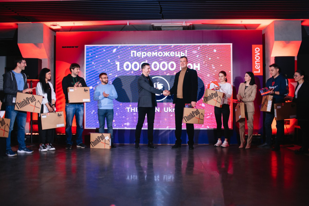 BIONERICA отримує 1 млн гривень, як переможець грантової програми Think ON. Ukraine від Lenovo